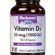 Фото товару Bluebonnet Nutrition, Vitamin D3, Вітамін D, 250 капсул
