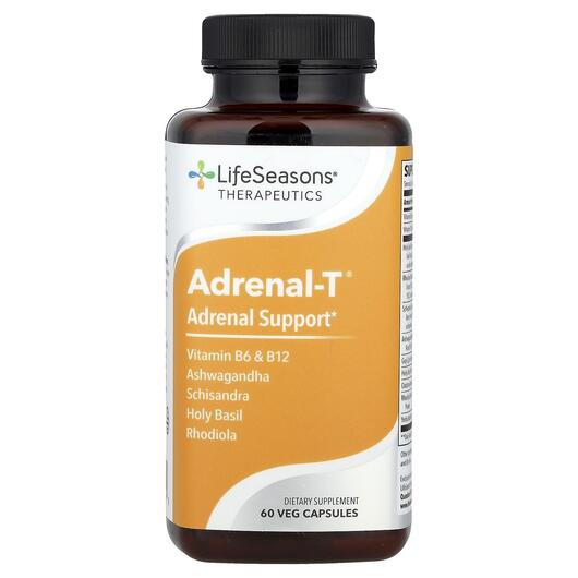 Основное фото товара Поддержка надпочечников, Adrenal-T Adrenal Support, 60 капсул