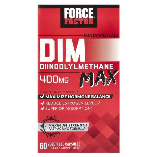 Основное фото товара Fundamentals Diindolylmethane Max 400 mg Основное фото товара Дииндолилметан, Fundamentals Diindolylmethane Max 400 mg, 60 капс