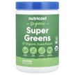 Фото товару Nutricost, Organic Super Greens Unflavored, Супергрінс, 309 г