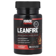Жироспалювачі LeanFire Force Factor 30 капсул