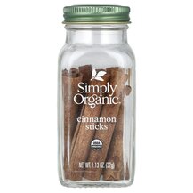 Екстракт кориці Cinnamon Sticks Simply Organic 32 г