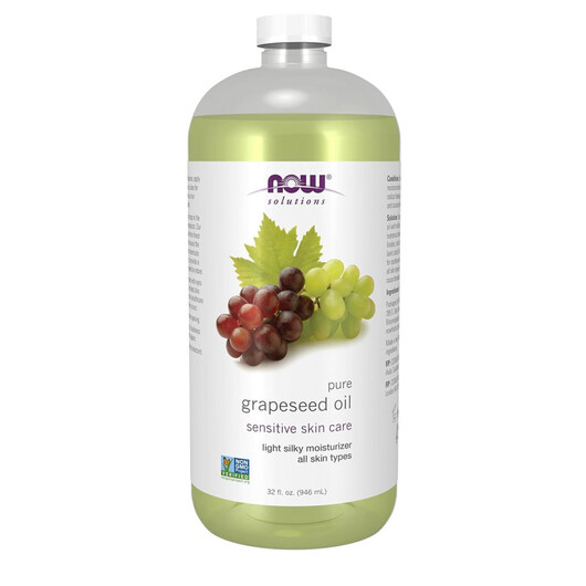 Основное фото товара Solutions - Pure Grapeseed Oil Основное фото товара NOW, Масло для ухода за кожей, Solutions - Pure Grapeseed Oil, 94
