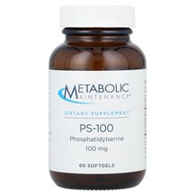 Фосфатидилсерин PS-100 Phosphatidylserine 100 mg Metabolic Фосфатидилсерин PS-100 Phosphatidylserine 100 mg Metabolic
