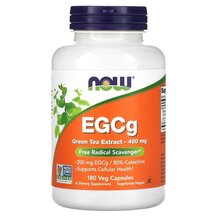 Екстракт Зеленого Чаю EGCg 400 mg NOW Foods 180 капсул