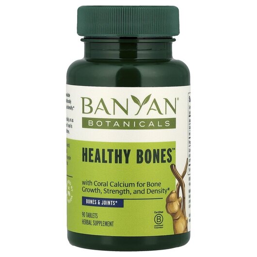 Основне фото товару Banyan Botanicals, Healthy Bones, Зміцнення кісток, 90 таблеток