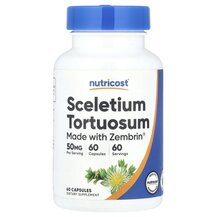 Sceletium Tortuosum 50 mg Зембрин Nutricost 60 капсул Sceletium Tortuosum 50 mg Зембрин Nutricost 60 капсул