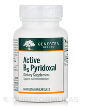 Active B6 Pyridoxal Пиридоксал-5-фосфат Genestra 60 капсул