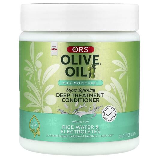 Основне фото товару Olive Oil Max Moisture Super Softening Deep Treatment, Кондиціоне
