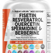 Фото товару Fisetin Quercetin Resveratrol Spermidine Фото товару Fisetin Quercetin Resveratrol Spermidine, Клітинне здоров'я,