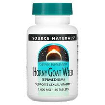 Horny Goat Weed Горянка 1000 мг Source Naturals Horny Goat Weed Горянка 1000 мг Source Naturals