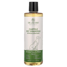 Castile Pet Shampoo Green Tea & Mint Шампунь Dr. Jacobs Castile Pet Shampoo Green Tea & Mint Шампунь Dr. Jacobs