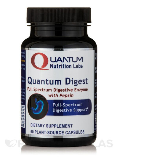 Основное фото товара Quantum Digest Основное фото товара Quantum Nutrition Labs, Ферменты, Quantum Digest, 60 капсул