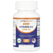 Vegan Vitamin D2 2400 IU Витамин D2 Эргокальциферол