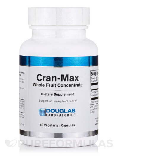 Основне фото товару Douglas Laboratories, Cran-Max, Журавлина, 60 капсул