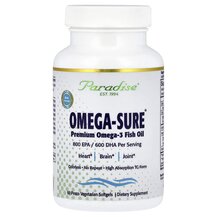 Omega Sure Omega-3 Concentrate1000 mg Омега 3 Paradise