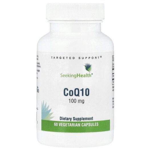 Основне фото товару Seeking Health, Optimal CoQ10 100 mg, Коензим CoQ10, 60 капсул