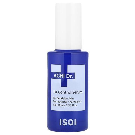Основное фото товара isoi, Сыворотка, ACNI Dr. 1st Control Serum For Sensitive Skin, 4