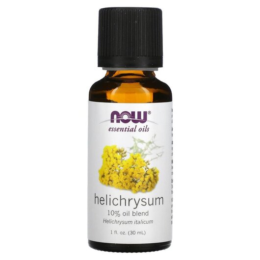Основное фото товара Helichrysum Основное фото товара NOW Foods, Эфирное масло, Helichrysum, 30 мл