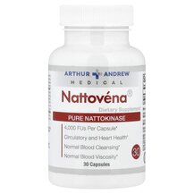 Наттокіназа Nattovena Pure Nattokinase 200 mg Arthur Наттокіназа Nattovena Pure Nattokinase 200 mg Arthur
