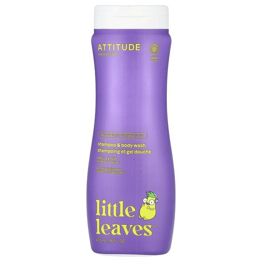 Основное фото товара Little Leaves Science 2-In-1 Shampoo & Body Wash Vanilla, Шам