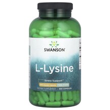 L-Lysine 500 mg L-Лизин Swanson 300 капсул L-Lysine 500 mg L-Лизин Swanson 300 капсул
