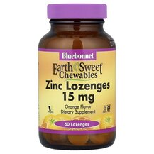 Zinc Lozenges 15 mg Цинк Bluebonnet Nutrition 60 пастилок