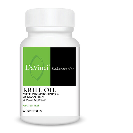 Основне фото товару DaVinci Laboratories, Krill Oil, Олія Антарктичного Кріля, 60 кап