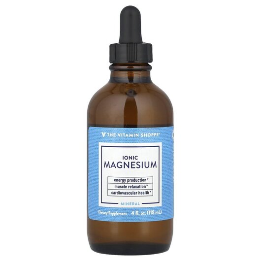 Основное фото товара Ionic Magnesium Основное фото товара TheVitaminShoppe, Магний, Ionic Magnesium, 118 мл