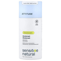 Дезодорант Sensitive Natural Deodorant Unscented ATTITUDE
