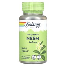 True Herbs Neem 460 mg Ниим Solaray 100 капсул