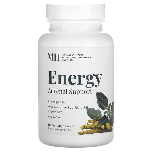 Основное фото товара Energy Adrenal Support Основное фото товара MH, Поддержка надпочечников, Energy Adrenal Support, 90 таблеток