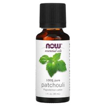 Pure Essential Oil Patchouli Эфирное масло NOW Foods 30 мл