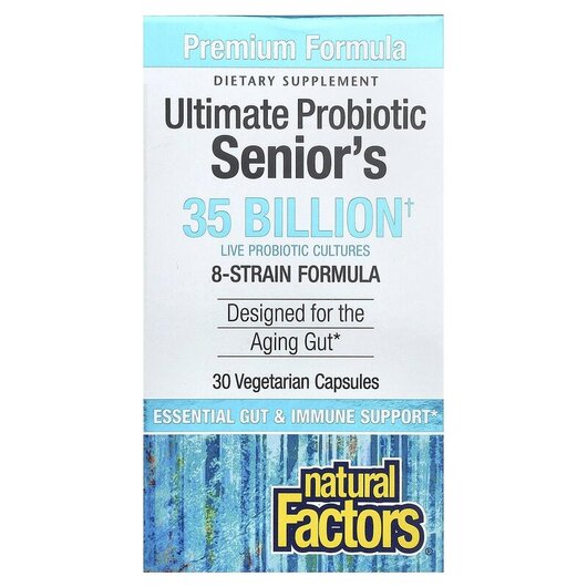 Основное фото товара Пробиотики, Ultimate Probiotic Senior's 35 Billion CFU, 30 к