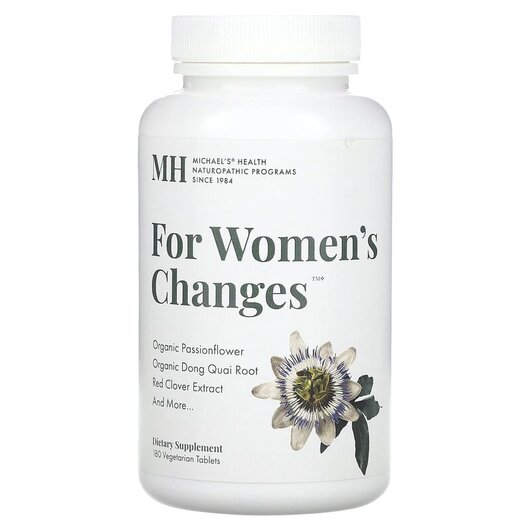 Основне фото товару MH, For Women's Changes, Вітаміни для жінок, 180 таблеток