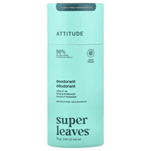 Дезодорант Super Leaves Deodorant Sage & Rosemary ATTITUDE