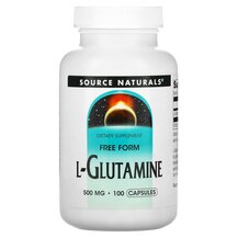 L-Глутамін 500 мг L-Glutamine 500 mg 100 Source Naturals