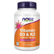 Фото товара Vitamin D-3 & K-2 Фото товара NOW, Витамины D3 + K2, Vitamin D-3 & K-2, 180 капсул