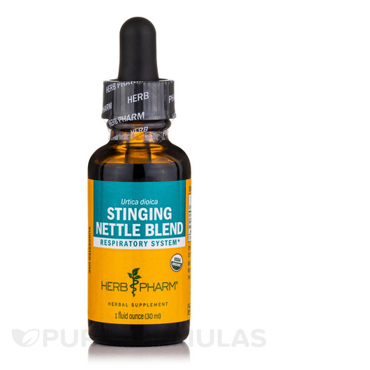 Основне фото товару Stinging Nettle Blend Основне фото товару Herb Pharm, Stinging Nettle Blend, Кропива, 30 мл