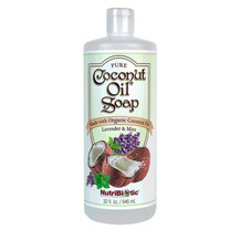Pure Coconut Oil Soap - Lavender & Mint Мыло NutriBiotic