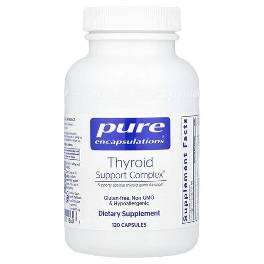 Основное фото товара Поддержка щитовидной, Thyroid Support Complex, 120 капсул
