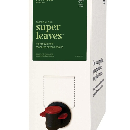 Основное фото товара Super Leaves Hand Soap Eco-Refill Bergamot & Ylang Ylang Основное фото товара Мыло, Super Leaves Hand Soap Eco-Refill Bergamot & Ylang Ylan