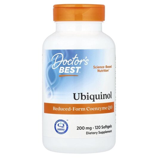 Основное фото товара Ubiquinol with Kaneka 200 mg Основное фото товара Убихинол Канека 200 мг, Ubiquinol Kaneka 200 mg, 120 капсул
