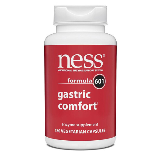 Основне фото товару Gastric Comfort Formula Основне фото товару Ness Enzymes, Gastric Comfort Formula, Полегшення Печії, 180 капс