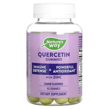 Quercetin Gummies With Zinc Lemon Цинк Nature's Way