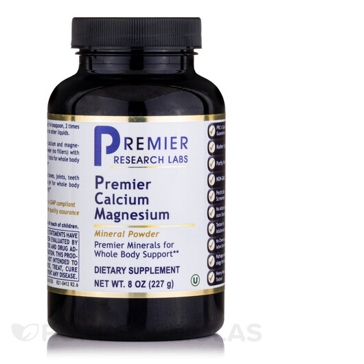 Основне фото товару Premier Calcium Magnesium, Кальцій Магній, 227 г