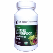 Хрестоцвіті Greens Superfood Dr. Berg 250 таблеток Хрестоцвіті Greens Superfood Dr. Berg 250 таблеток