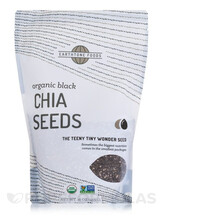 Насіння Чіа Organic Black Chia Seeds Earthtone Foods 453 г