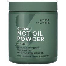MCT Олія Organic MCT Oil Powder Unflavored 10 Sports 300 г