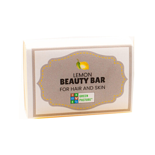 Основное фото товара Beauty Bar - Lemon Основное фото товара Green Pasture, Мыло, Beauty Bar - Lemon, 85 г
